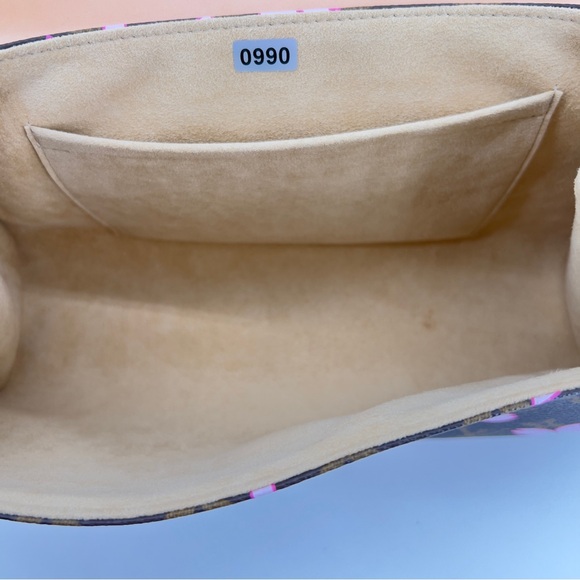 Preloved Louis Vuitton Vintage Monogram Cherry Blossom Sac Retro with Wallet - Picture 10 of 15